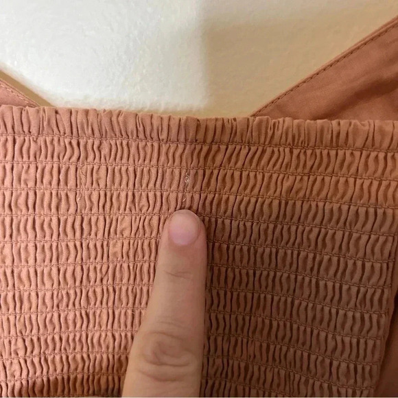 Abercrombie and Fitch Puff Sleeve Crop Top Size M - Picture 4 of 6